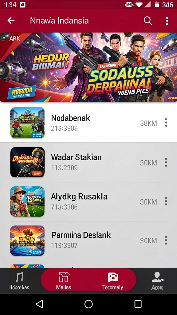 Tangkapan layar menunjukkan fitur bonus yang menggiurkan.