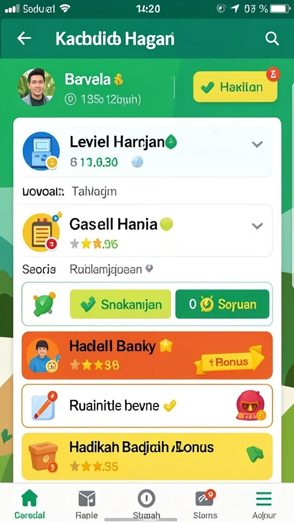 Tangkapan layar menunjukkan berbagai mode permainan yang tersedia di 88BIG.