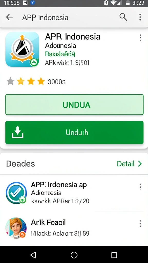 Tampilan utama game dengan berbagai pilihan slot.