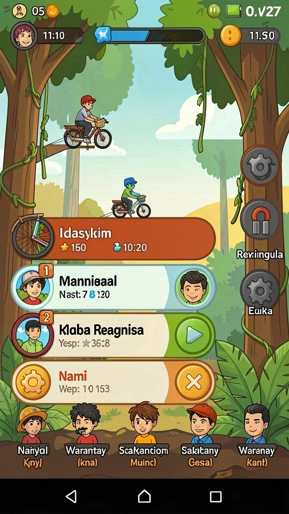 Tantangan seru di setiap level yang menunggu untuk dijelajahi.