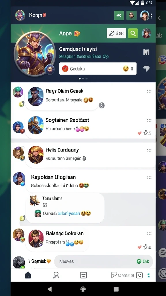 Tangkapan layar dari mode multiplayer yang penuh tantangan.