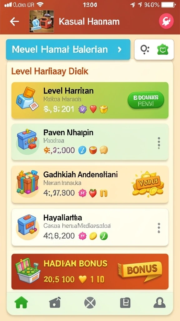 Fitur multiplayer yang memungkinkan bermain bersama teman.