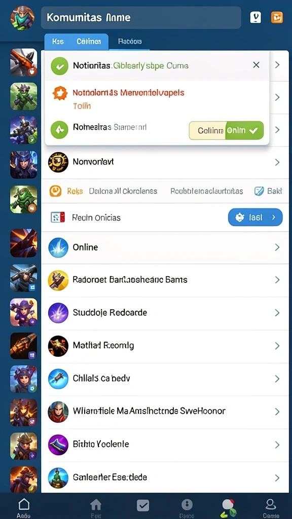 Tangkapan layar menunjukkan interface permainan yang menarik.