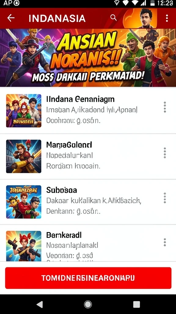 Pilihan level yang beragam dan menantang.