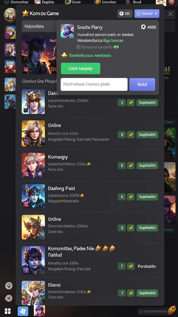 Pemain bersaing dalam mode multiplayer seru.