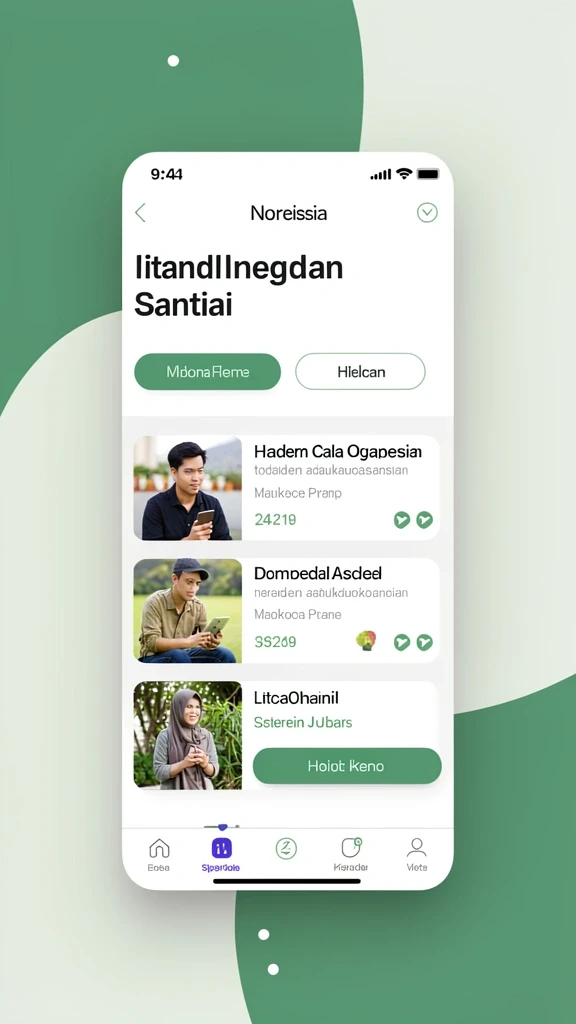 Tampilan antarmuka yang mudah digunakan dan menarik.