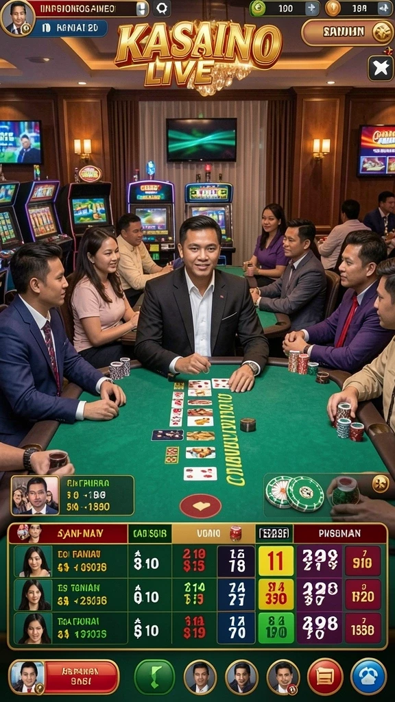 Karakter unik dengan kemampuan yang berbeda-beda.
