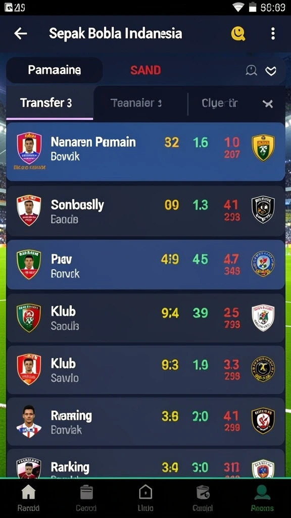 Tampilan antarmuka yang menarik dan interaktif.