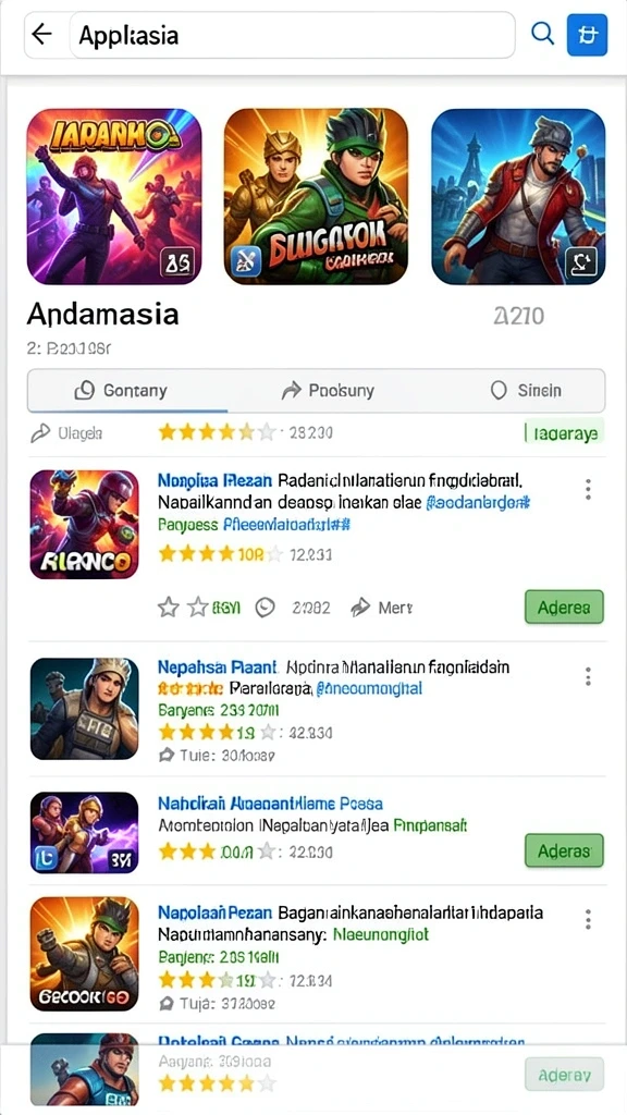 Grafik yang memukau dan efek suara yang menggugah semangat.