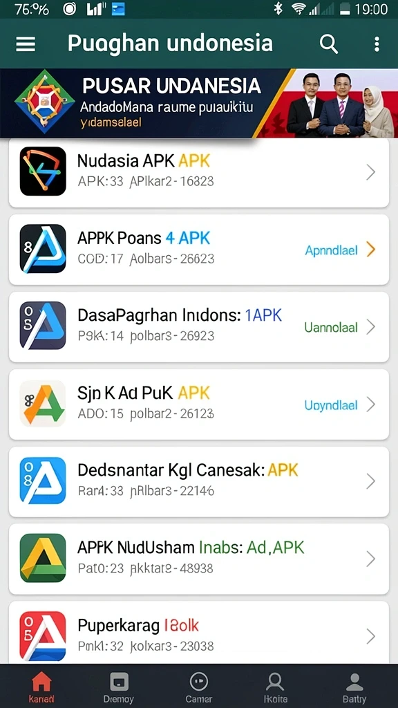 Berbagai pilihan mode permainan yang menarik.