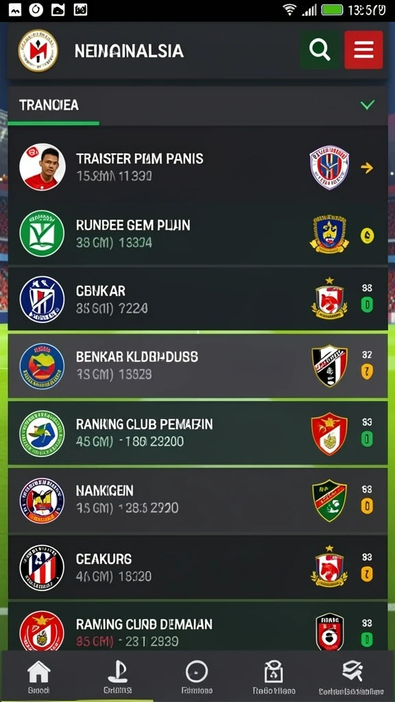 Tampilan awal yang menggugah selera permainan.