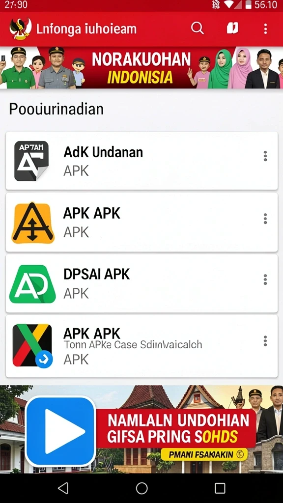 Tampilan grafis yang memukau dan penuh warna.