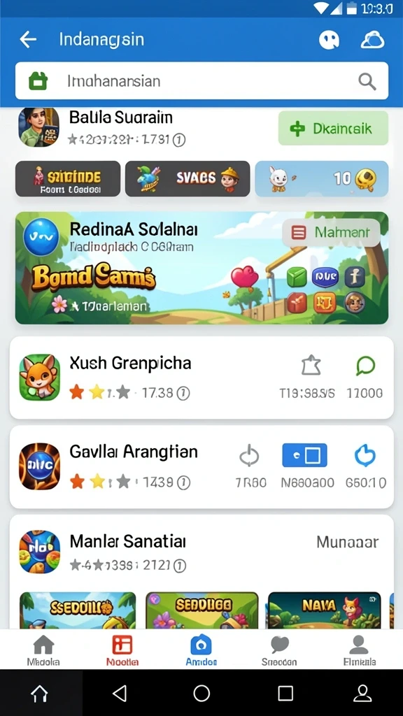 Mode permainan seru yang membuat pemain betah berlama-lama.
