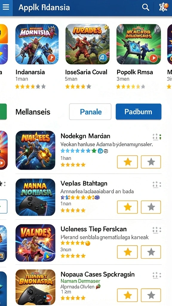 Fitur interaksi sosial yang membuat permainan lebih seru.
