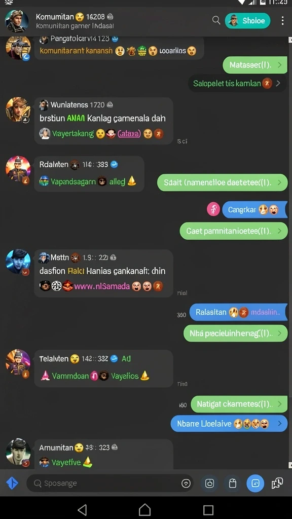 Berbagai mode permainan yang menantang dan seru.