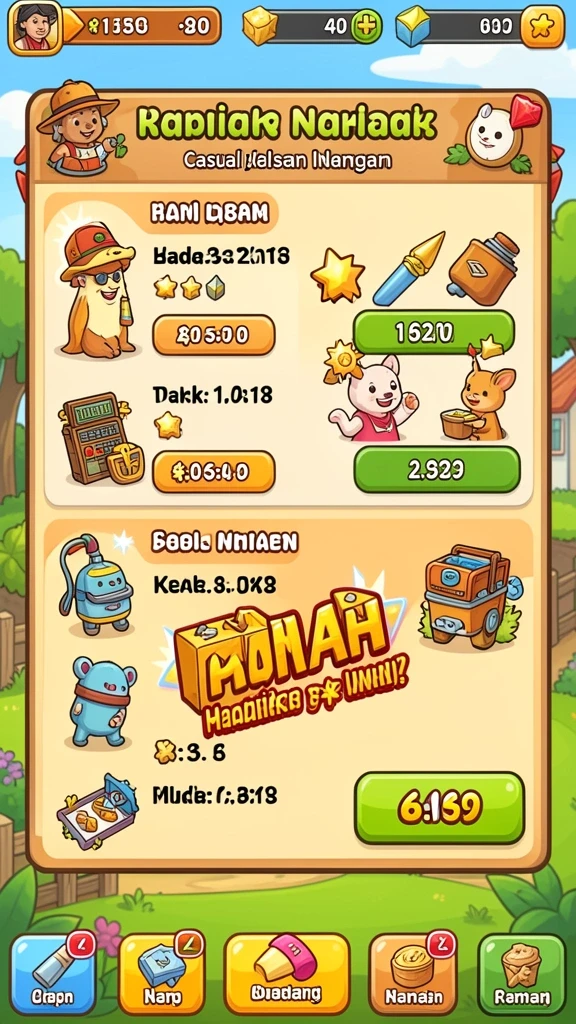 Tampilan antarmuka yang ramah pengguna dan menarik.