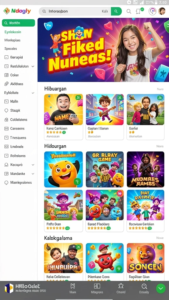 Fitur multiplayer yang memungkinkan interaksi dengan pengguna lain.