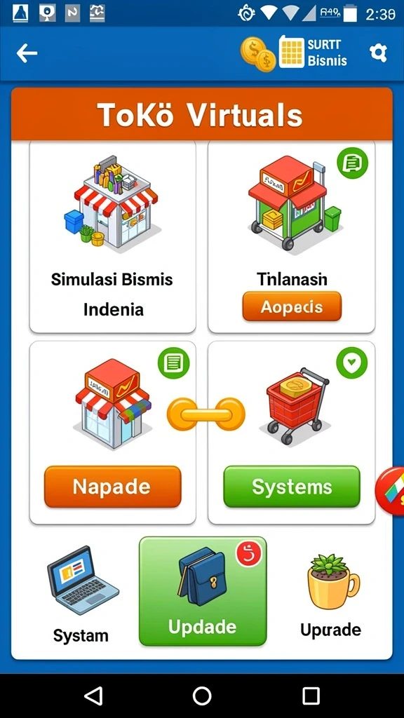 Tampilan antarmuka yang menarik dan user-friendly.