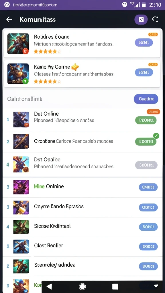 Berbagai pilihan permainan slot dengan tema menarik.