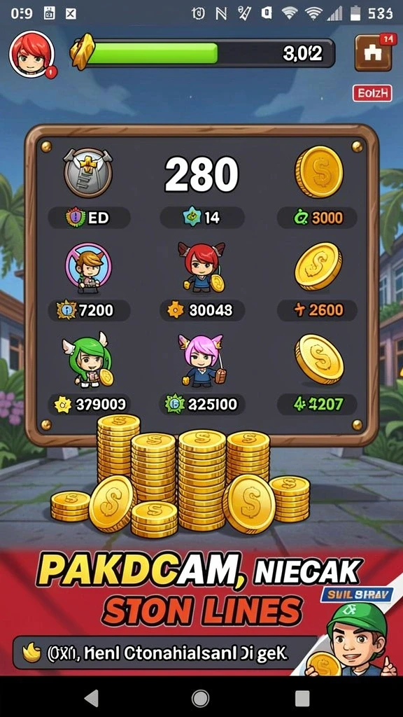 Fitur bonus harian yang menguntungkan pemain.