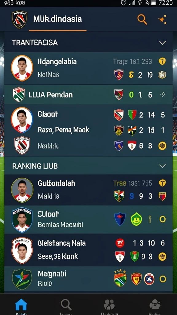 Tampilan antarmuka pengguna yang menarik.