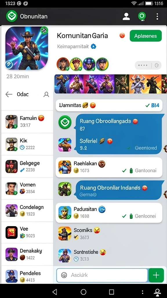 Karakter-karakter baru yang dapat dipilih oleh pemain.