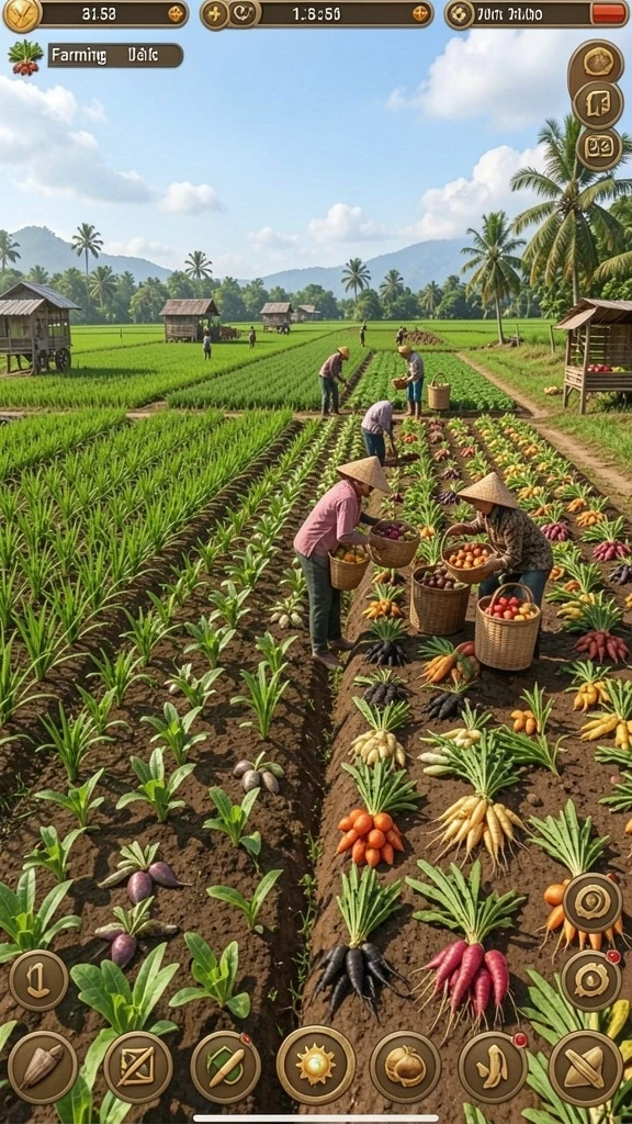 Tampilan antarmuka pengguna yang menarik.