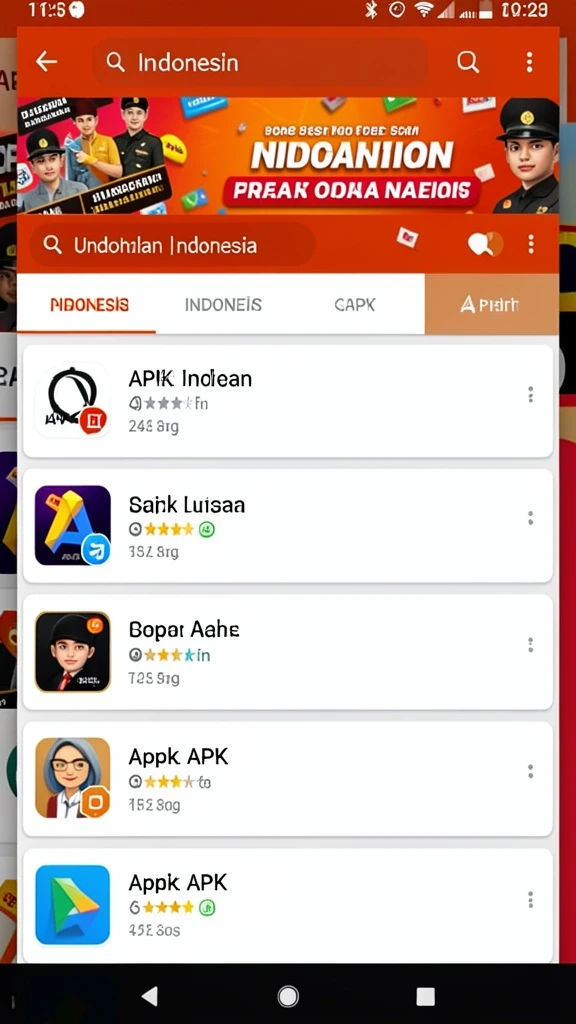 Desain karakter yang unik dan beragam.