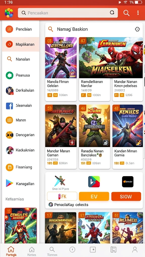 Mode permainan yang beragam untuk menambah keseruan.