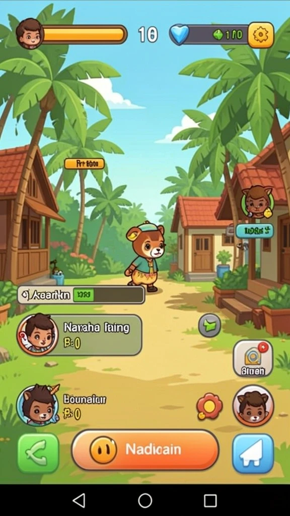 Pengalaman permainan yang mendebarkan dan seru.
