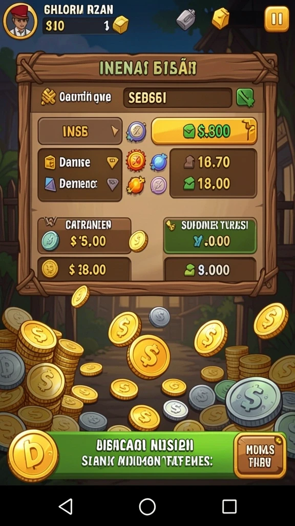 Tampilkan karakter unik yang kamu buat.