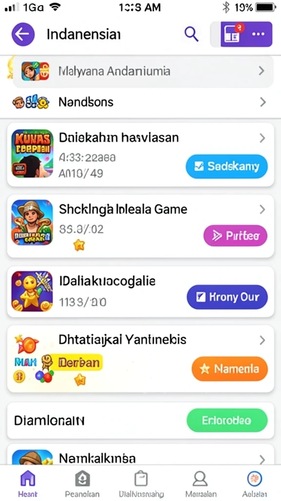 Tampilan antarmuka yang menarik dan mudah dipahami.