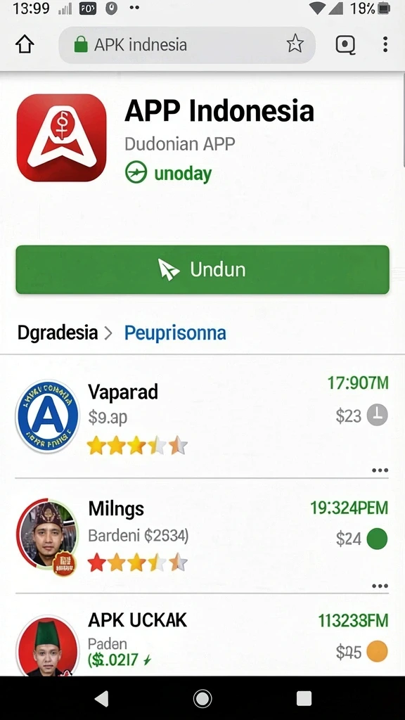 Tampilan antarmuka yang menarik dan user-friendly.