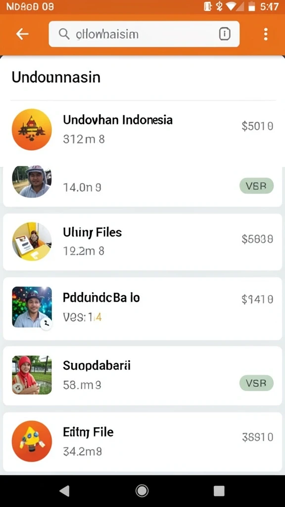 Karakter-karakter unik dengan keterampilan khusus.
