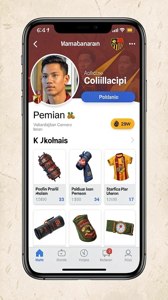 Tampilan awal yang menarik dan penuh warna.