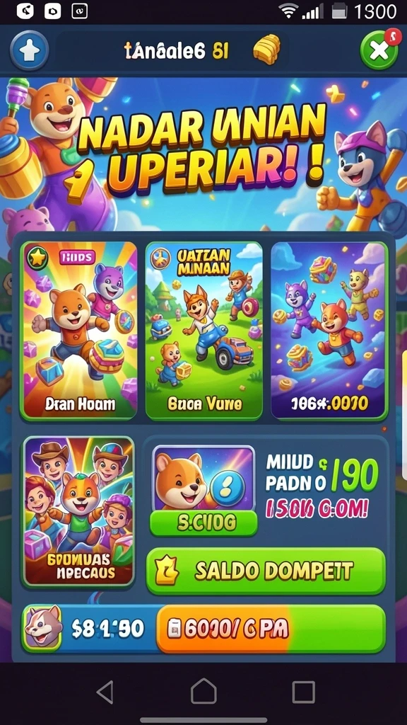 Level baru yang menantang dan mengasyikkan.