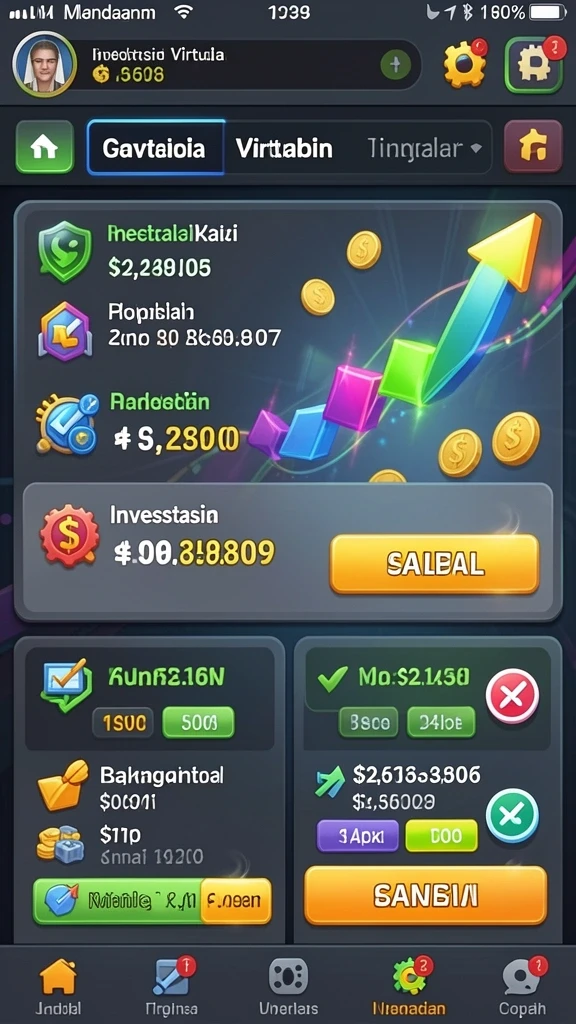 Screenshot menunjukkan aksi seru dalam permainan.
