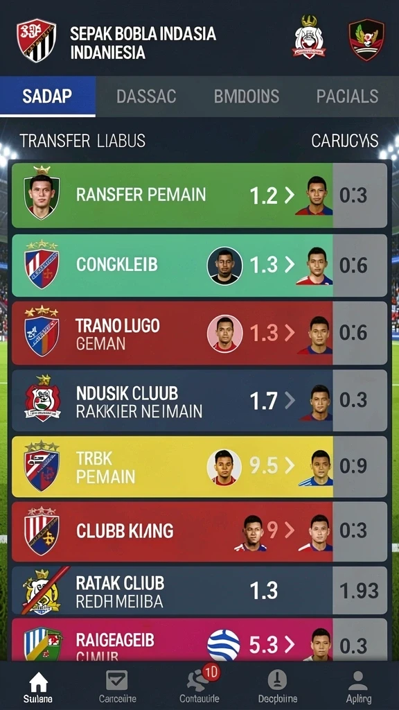 Tampilan antarmuka yang modern dan menarik.