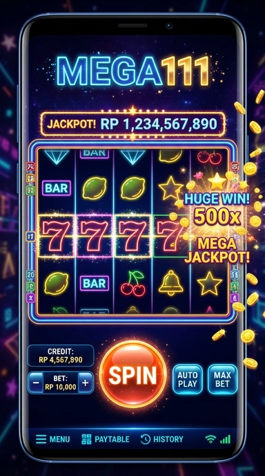 mega111 — menu pengaturan